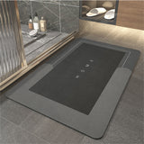 NNEDSZ Kitchen Door Mat Non-Slip Waterproof Floor Rug Carpet Anti-Oil Easy Clean L