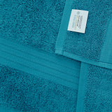 NNEDSZ 4 Piece Cotton Bath Towels Set - Blue