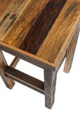 NNEDSZ Australian Made Solid Hardwood Timber Bar Stool in Blonde Matt Finish