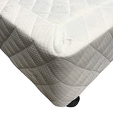 NNEDSZ Base Ensemble Double Size Solid Wooden Slat in Beige with Removable Cover