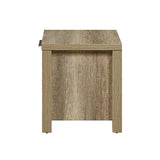 NNEDSZ Table 2 drawers Storage Table Night Stand MDF in Oak