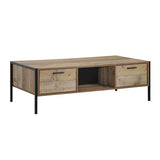 NNEDSZ Table 2 drawers Night Stand Upholstery Fabric Storage in Light Grey Colour