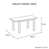 NNEDSZ Table White Top High Glossy Wooden Base
