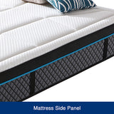 NNEDSZ Mattress in Coolmax Memory Foam 6 Zone Pocket Coil Soft Firmness
