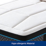 NNEDSZ Mattress in Coolmax Memory Foam 6 Zone Pocket Coil Soft Firmness
