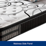 NNEDSZ Mattress in Gel Memory Foam Pocket Coil Medium Firm Bed 34cm Thick