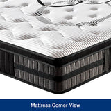NNEDSZ Mattress in Gel Memory Foam Pocket Coil Medium Firm Bed 34cm Thick