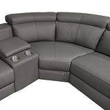 NNEDSZ Seater Real Later sofa Grey Color Lounge Set for Living Room Couch with Adjustable Headrest