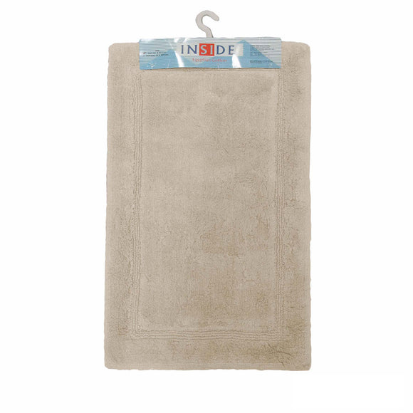 NNEDSZ Egyptian Cotton Bath Mat 50x80 cm Taupe