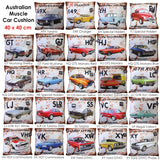 NNEDSZ Australian Muscle Car Cushion XW Ford GTHO Red