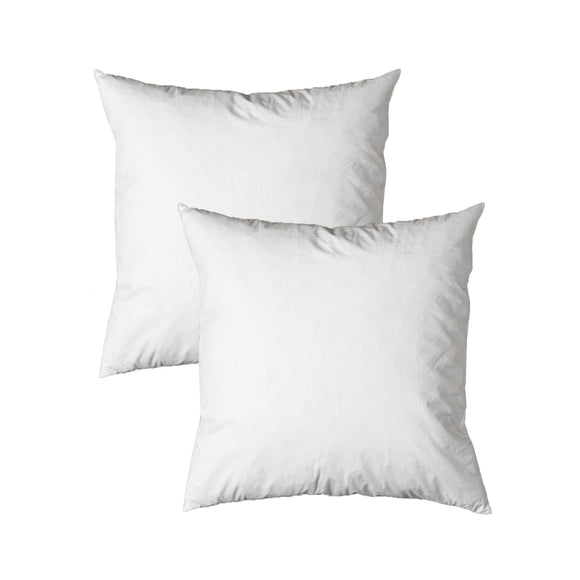 NNEDSZ Pair of Duck Feather Rich Fill European Cushion Inserter 65 x 65 cm