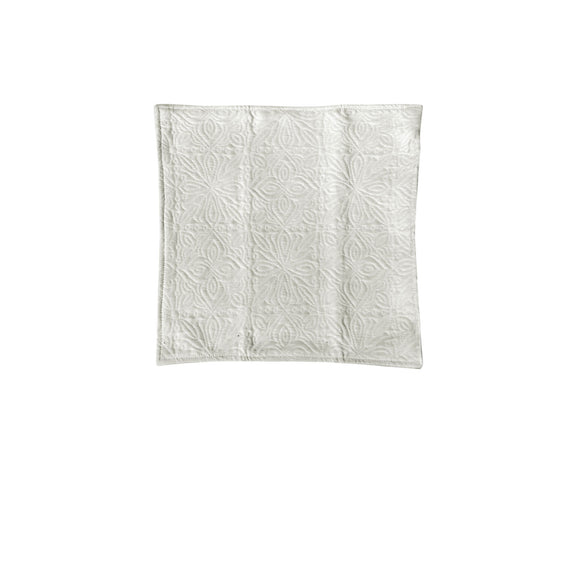 NNEDSZ Tessa Embossed Cushion Cover Marshmallow