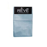 NNEDSZ Pair of Reve 100% Cotton Standard Pillowcases 48 x 74 cm Solid Stone Blue