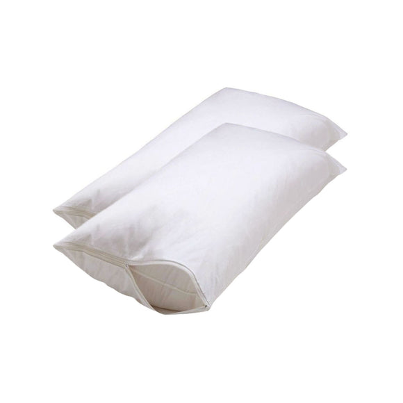 NNEDSZ Set of 2 Stain Resistant Pillow Protectors King