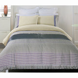 NNEDSZ Brie Lilac Grey Quilt Cover Set KING
