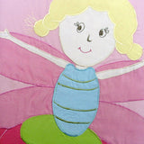 NNEDSZ Fairies Embroidered Quilt Cover Set Single