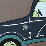 NNEDSZ Jeep Wrangler Embroidered Quilt Cover Set Single