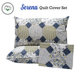 NNEDSZ Pure Cotton Serena Quilt Cover Set Queen