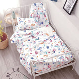 NNEDSZ Mermaids & Mates Baby 100% Cotton Printed Sheet Set Cot Size