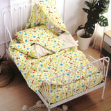 NNEDSZ United Animal Kingdom Baby 100% Cotton Printed Sheet Set Cot Size