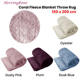NNEDSZ Coral Fleece Blanket Throw Rug 150x200 cm Dusty Pink