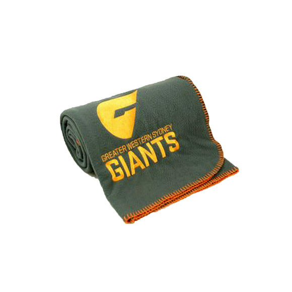 NNEDSZ AFL Licensed Throw GWS Giants Embroidered