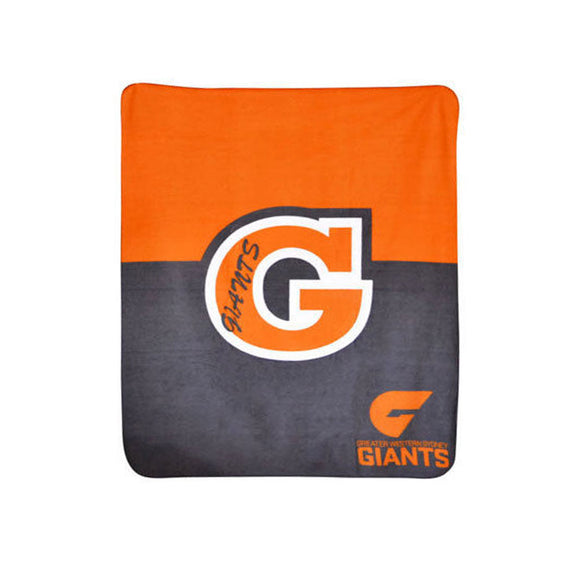 NNEDSZ AFL Licensed Throw GWS Giants Print