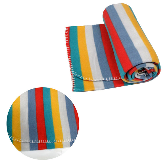 NNEDSZ Funky Cute Throw Rug Bright Stripes