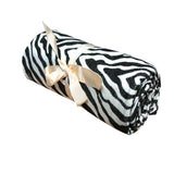 NNEDSZ Textured Throw Rug Black