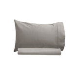 NNEDSZ 250TC 100% Cotton Sheet Set Single Grey