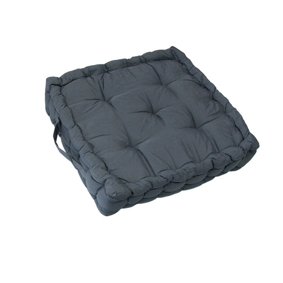 NNEDSZ 1 Pc Floor Box Cushion Pad 40 x 40+ 8 cm Grey