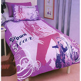 NNEDSZ Disney Hannah Montana Be Your Own Star Quilt Cover Set Single