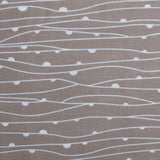NNEDSZ Weaves Coffee Easy Care Quilt Cover Set Queen