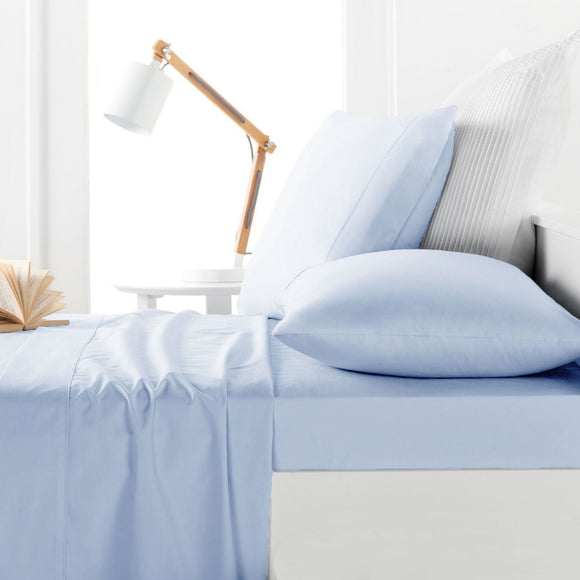 NNEDSZ 225TC Sheet Set Light Blue - King