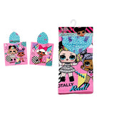 NNEDSZ Caprice LOL Surprise Cotton Hooded Licensed Towel 60 x 120 cm