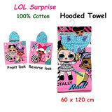 NNEDSZ Caprice LOL Surprise Cotton Hooded Licensed Towel 60 x 120 cm