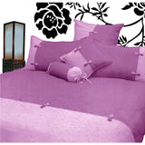 NNEDSZ Phase 2 Scrunchie Orchid Quilt Cover Set QUEEN