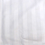 NNEDSZ 600TC Pair of Wide Self Striped Standard Pillowcases Cream