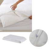 NNEDSZ Stain/ Water Resistant Quilt Protector Double