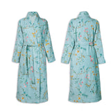 NNEDSZ Studio Les Fleurs Cotton Bath Robe Blue M