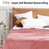 NNEDSZ Accessorize Clay Super Soft Blanket Queen/King