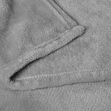 NNEDSZ Accessorize Super Soft Blanket Single Size 160 x 240 cm Grey