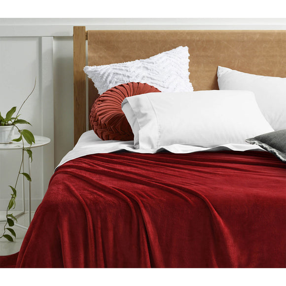 NNEDSZ Accessorize Rouge Super Soft Blanket Queen/King