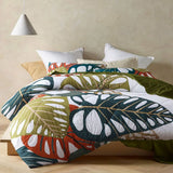 NNEDSZ Accessorize 3 Piece Monstera Digital Printed Comforter Set Queen
