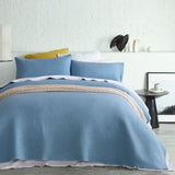 NNEDSZ Accessorize Dexter Blue Coverlet Set Queen/King