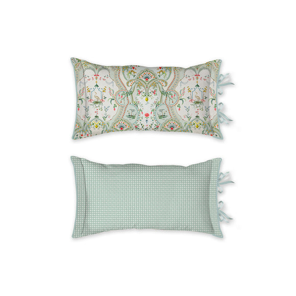 NNEDSZ Studio Curious Animal White Oblong Cushion