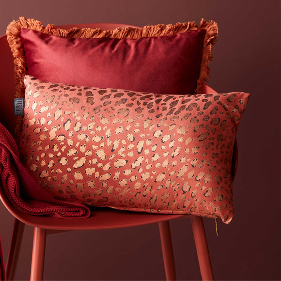 NNEDSZ Bedding House Felidea Terra Filled Oblong Cushion