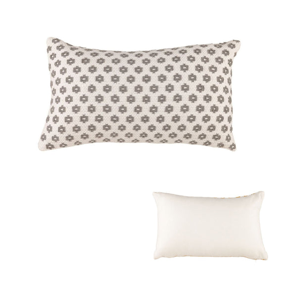 NNEDSZ Accessorize Norah Grey Rectangular Filled Cushion 30cm x 50cm