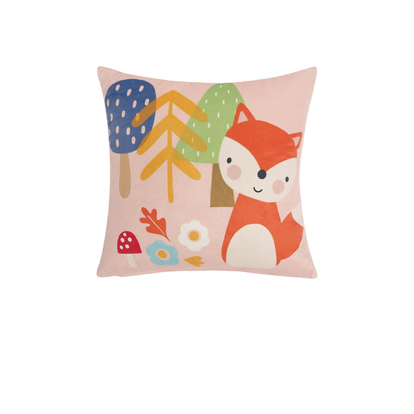 NNEDSZ Rainbow Forest Filled Square Cushion