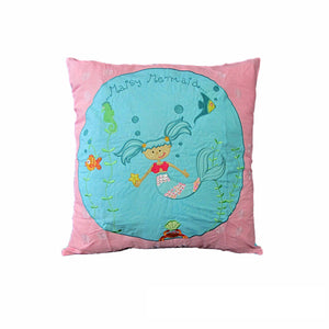 NNEDSZ Shelley Mermaid 43x43 cm Square Cushion